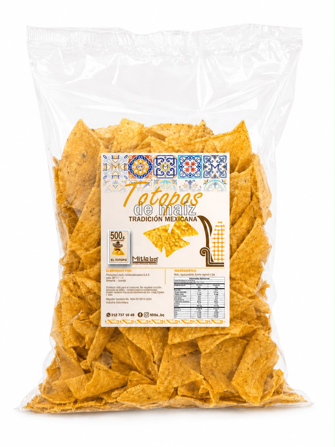 Tostones Nixtamalizados - 500g